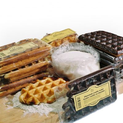 Grote chocolade wafels